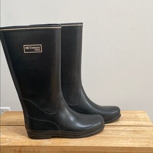 Tretorn Classic Black Waterproof Boots